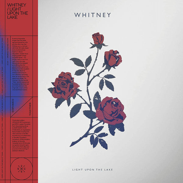 Whitney (8) - Light Upon The Lake (LP, Album, Ltd, Red)