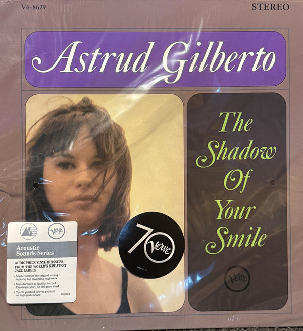 Astrud Gilberto - The Shadow Of Your Smile (LP, Album, RE, RM)