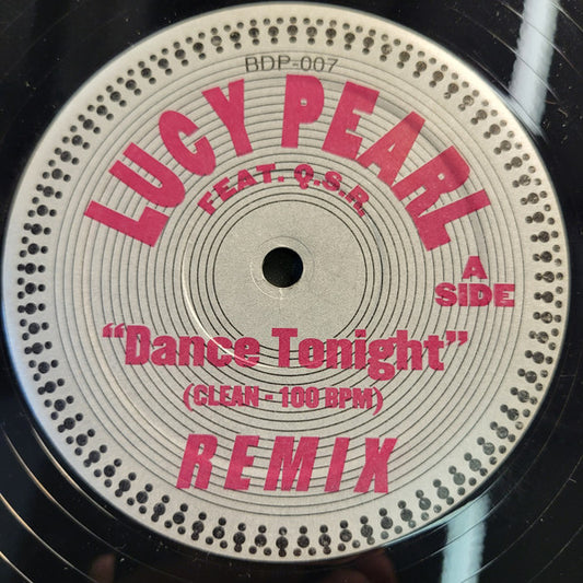 Lucy Pearl Feat. Q.S.R.* - Dance Tonight (Remix) (12", Single)