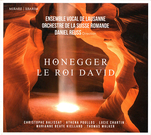 Arthur Honegger, Ensemble Vocal De Lausanne, L'Orchestre De La Suisse Romande, Daniel Reuss - Le Roi David (CD, Album)