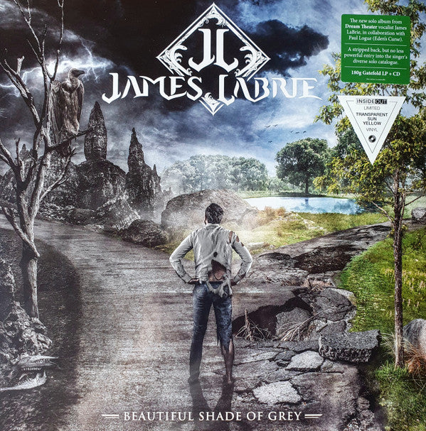 James LaBrie - Beautiful Shade Of Grey (LP, Album, Yel + CD, Album + Ltd)