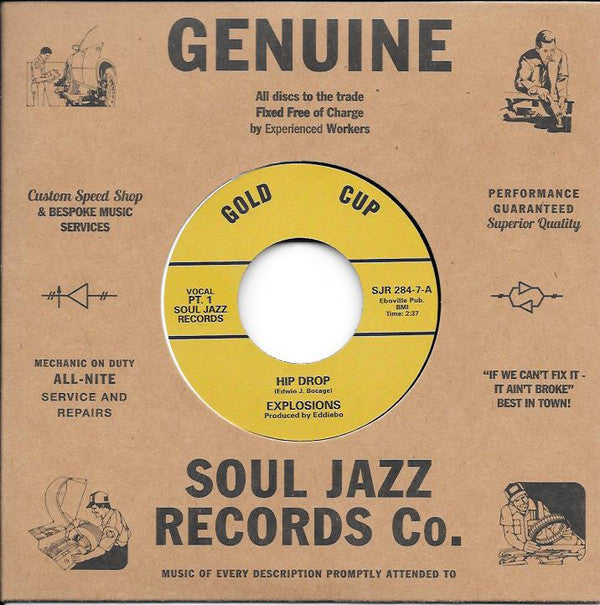 Explosions* - Hip Drop (7", RP)