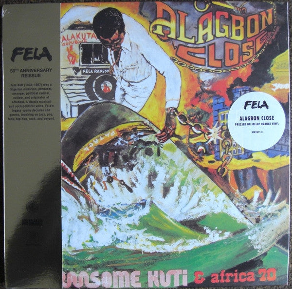 Fela Ransome Kuti* & Africa 70 - Alagbon Close (LP, Album, Ltd, RE, 50t)