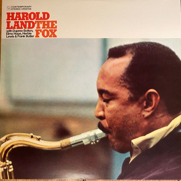 Harold Land - The Fox (LP, Album, RE, RM, 180)