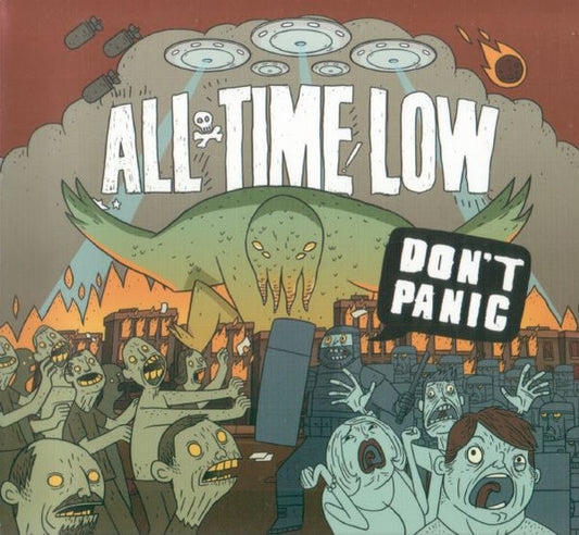 All Time Low - Don't Panic (CD, Album, Tri)