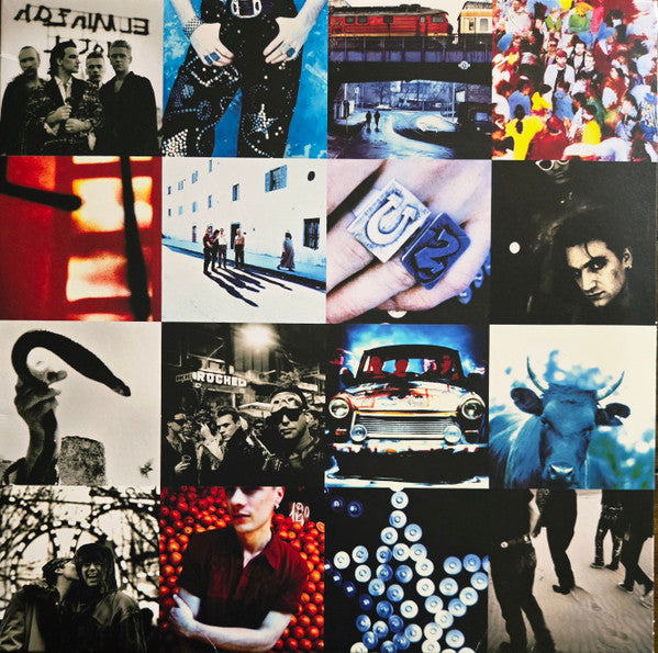 U2 - Achtung Baby (2xLP, Album, RE, RM, 180)