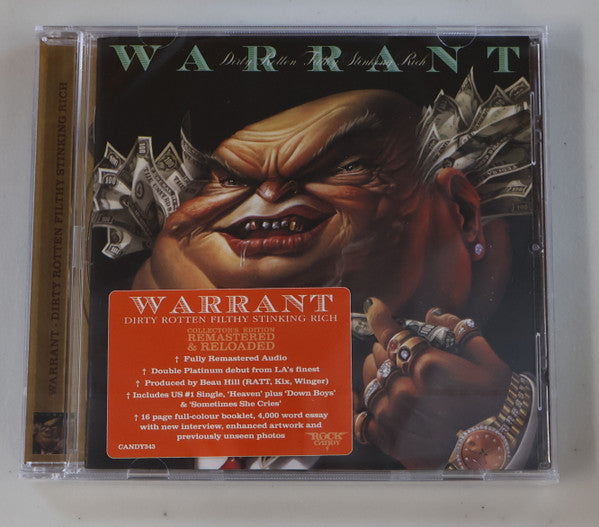 Warrant - Dirty Rotten Filthy Stinking Rich (CD, Album, RE, RM)