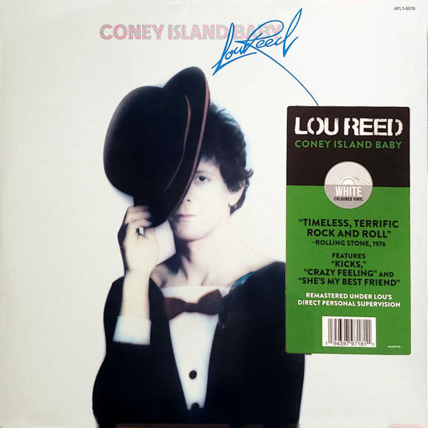 Lou Reed - Coney Island Baby (LP, Album, RE, RM, Whi)