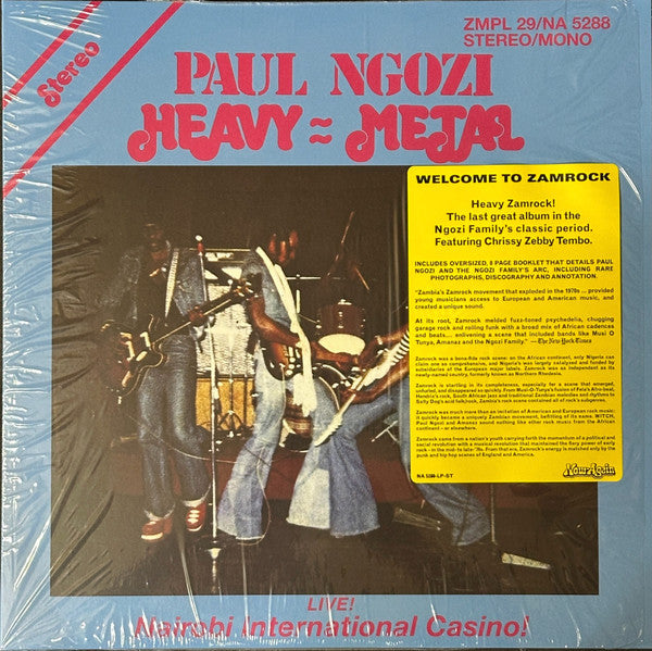 Paul Ngozi - Heavy = Metal (LP, Mono, RE)