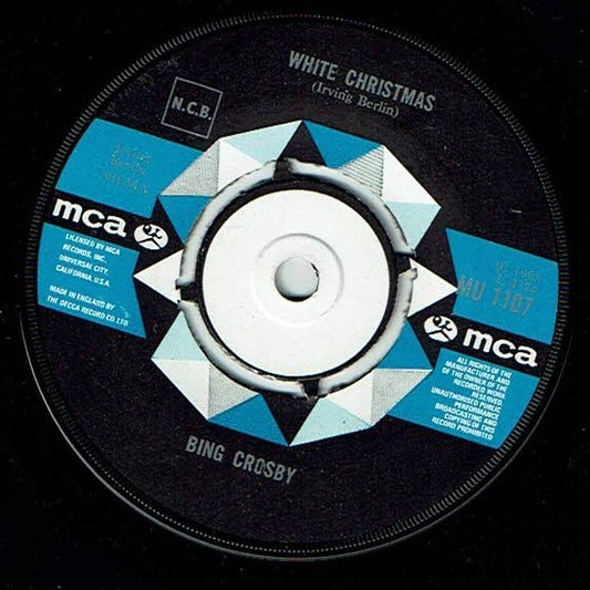 Bing Crosby - White Christmas / The First Snowfall (7", Single, RP)