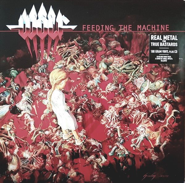 Wolf (3) - Feeding The Machine (LP, Album + CD, Album)