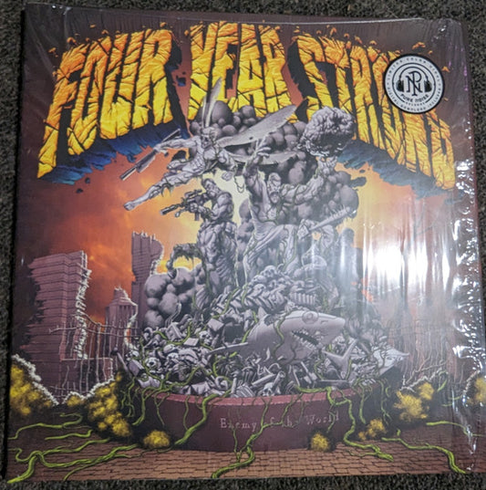 Four Year Strong - Enemy of the World (LP, Album, RP)