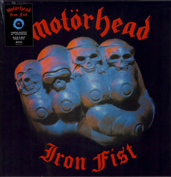 Motörhead - Iron Fist (LP, Album, Ltd, RE, Blu)