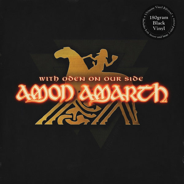 Amon Amarth - With Oden On Our Side (LP, Album, RE, RM)