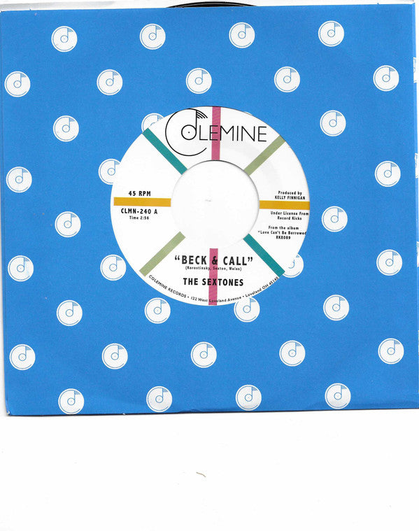 The Sextones - Beck & Call (7", Single)