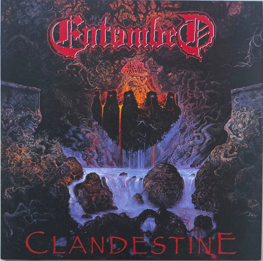 Entombed - Clandestine (LP, Album, Ltd, RE, RM, RP, Whi)