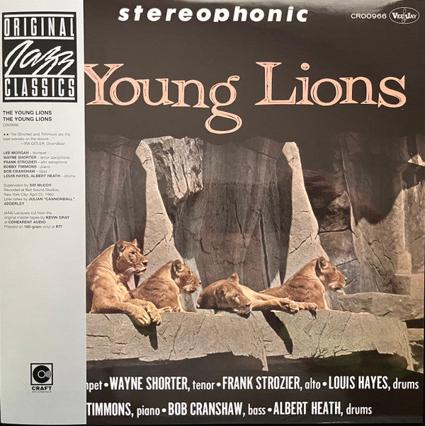 The Young Lions (7) - The Young Lions (LP, Album, RE, 180)