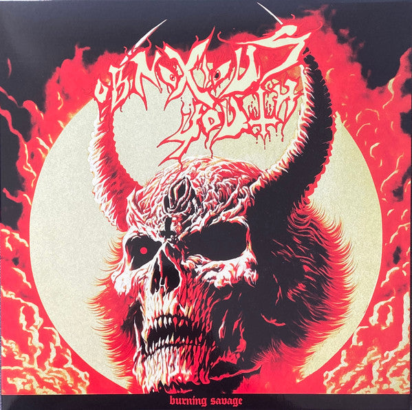 Obnoxious Youth - Burning Savage (LP, Album, Ltd, Red)