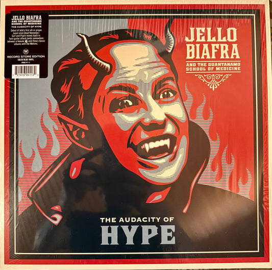 Jello Biafra And The Guantanamo School Of Medicine - The Audacity Of Hype (LP, Album, RE, RM, sol)
