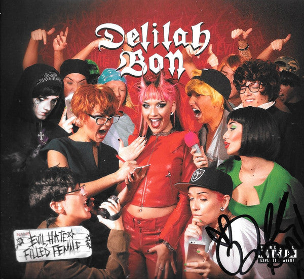 Delilah Bon - Evil, Hate Filled Female (CD, Album)