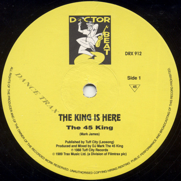 The 45 King - The King Is Here (12")