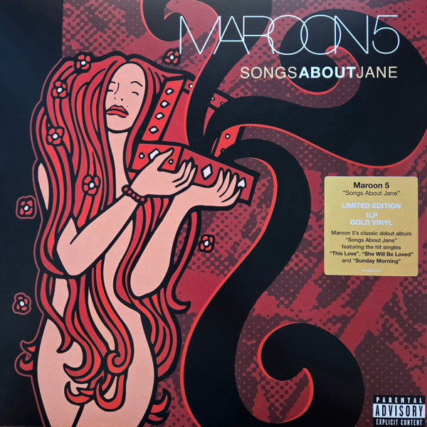 Maroon 5 - Songs About Jane (LP, Album, Ltd, RE, Gol)