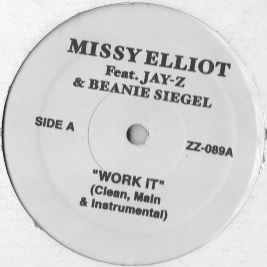 Missy Elliott Feat. Jay-Z, Beanie Sigel / Fabolous - Work It / This Is My Party (12", Unofficial)