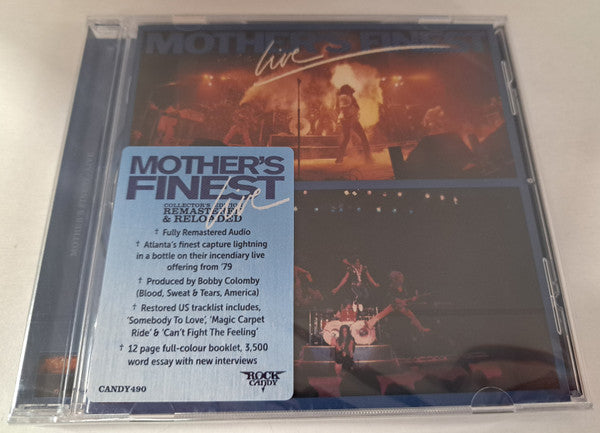 Mother's Finest - Mother's Finest Live (CD, Album, RE, RM)