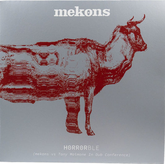 Mekons* - Horrorble (Mekons vs Tony Maimone In Dub Conference) (LP, Album, Ltd, Whi)