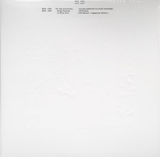 Bon Iver - Bon Iver, Bon Iver (2xLP, Album, Ltd, RE, Whi)