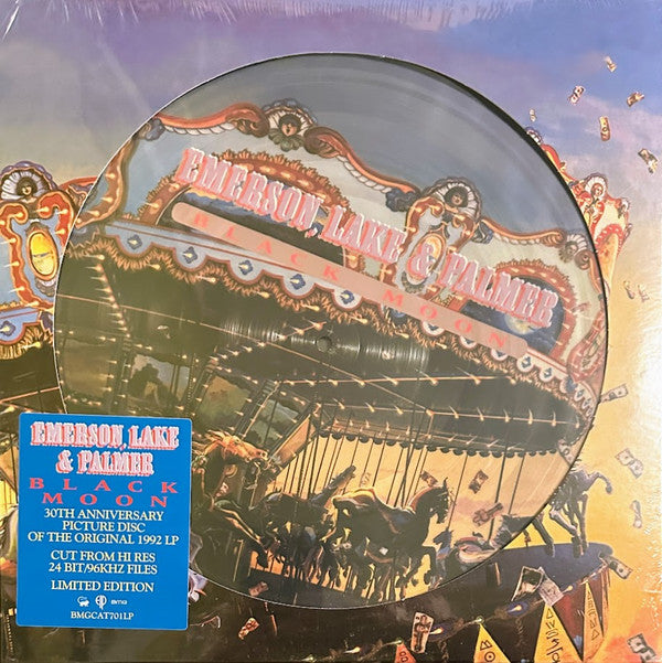 Emerson, Lake & Palmer - Black Moon (LP, Album, Ltd, Pic, RE, RM, 180)