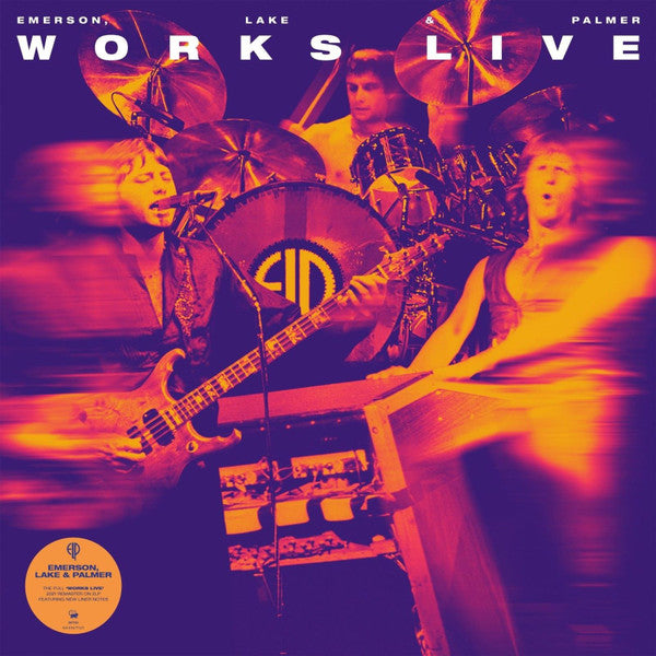 Emerson Lake & Palmer* - Works Live (2xLP, Album, RE, RM)