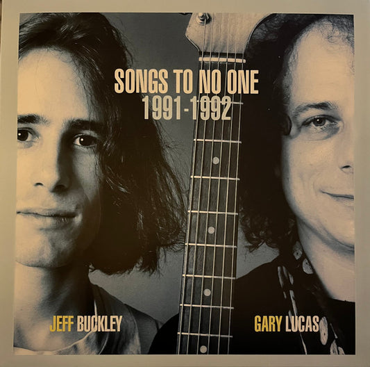 Jeff Buckley & Gary Lucas - Songs To No One 1991-1992 (LP, Son + LP, Swe + Comp, RE)