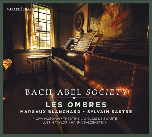 Les Ombres (3), Margaux Blanchard, Sylvain Sartre, Fiona McGown, Théotime Langlois de Swarte, Justin Taylor (8), Hanna Salzenstein - Bach-Abel Society (CD, Album)