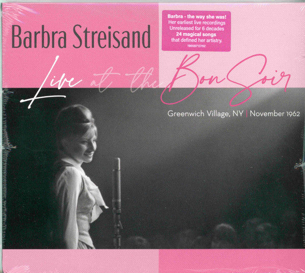 Barbra Streisand - Live at The Bon Soir (CD, Album)