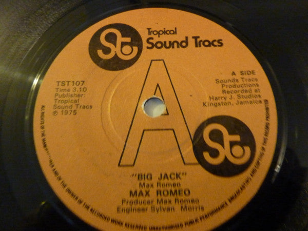 Max Romeo - Big Jack (7", Promo)