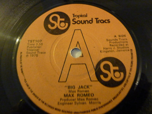 Max Romeo - Big Jack (7", Promo)