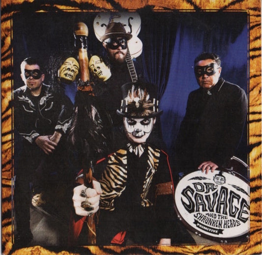 Dr Savage And The Shrunken Heads - Primitive (CDr, Album, Promo)