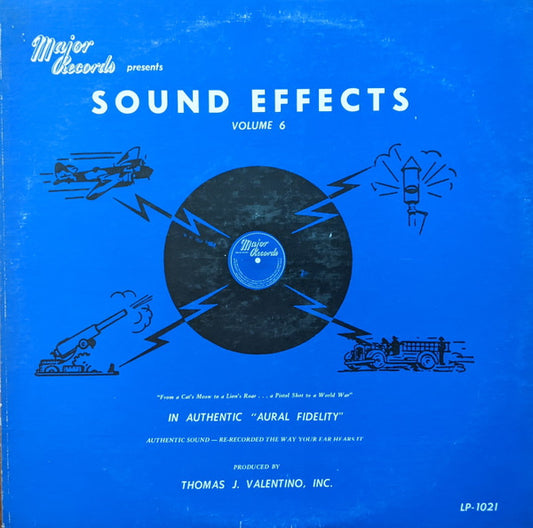 No Artist - Sound Effects Volume 6 (LP, Mono)