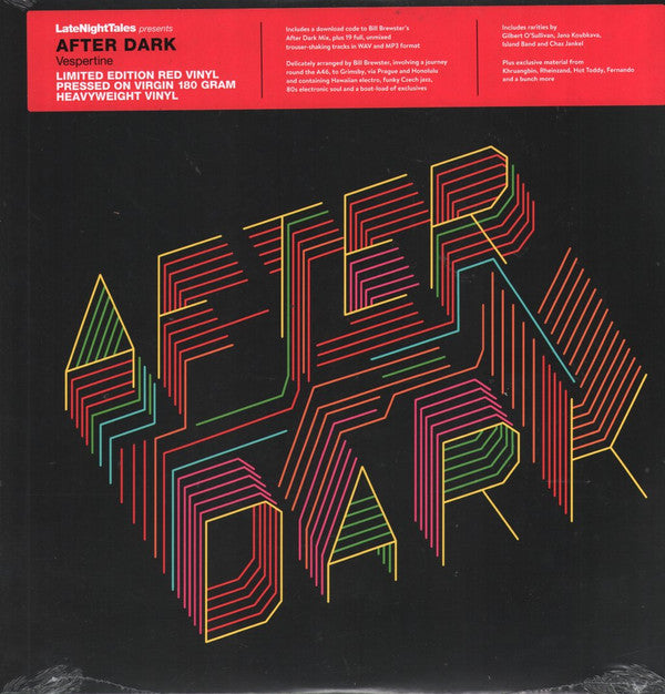 Various - After Dark (Vespertine) (2xLP, Comp, Ltd, Red)