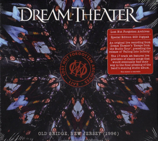 Dream Theater - Old Bridge, New Jersey (1996) (2xCD, Album, RE, RM, S/Edition)