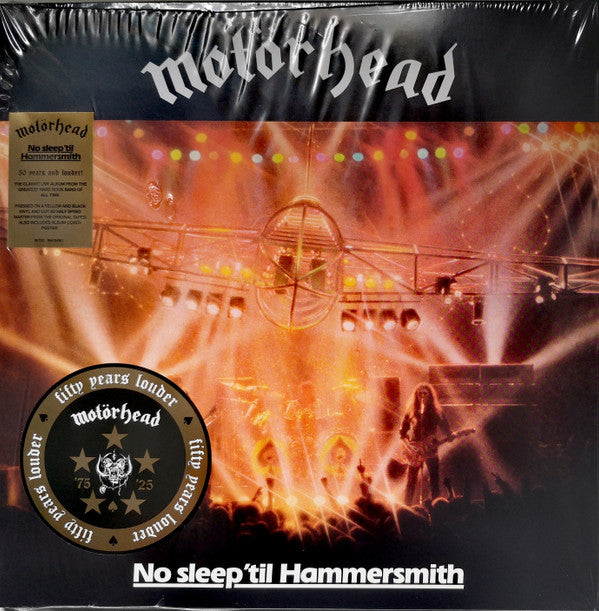 Motörhead - No Sleep 'Til Hammersmith (LP, Album, Ltd, RE, RM, 50t)