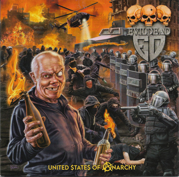 Evildead - United States Of Anarchy (CD, Album, Dig)