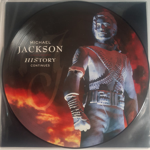Michael Jackson - HIStory Continues (2xLP, Album, Pic, RE)