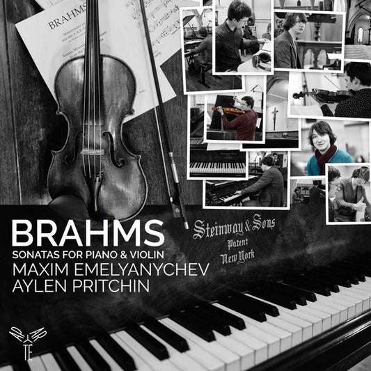 Brahms*, Maxim Emelyanychev, Aylen Pritchin* - Sonatas For Piano And Violin   (CD, Album)