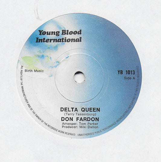 Don Fardon - Delta Queen / Hometown Baby (7", Single, Sol)