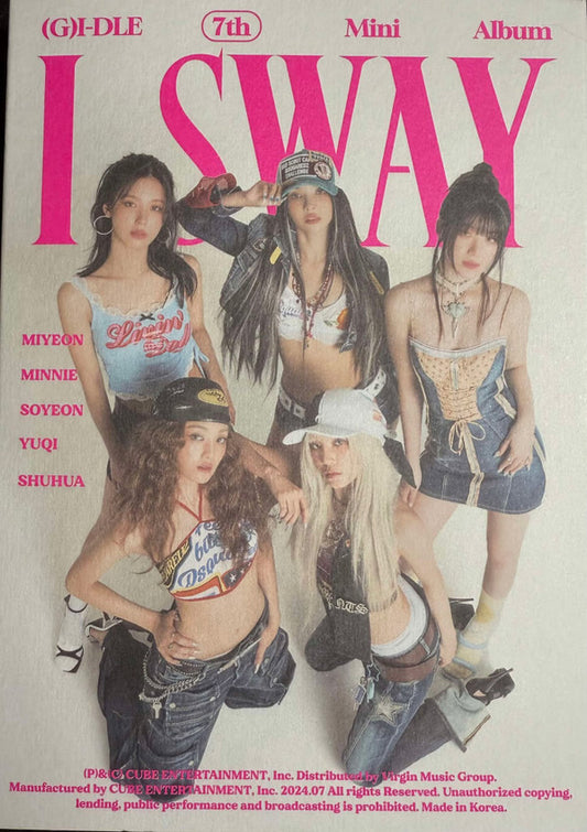(G)I-DLE - I Sway (CD, MiniAlbum, Bea)