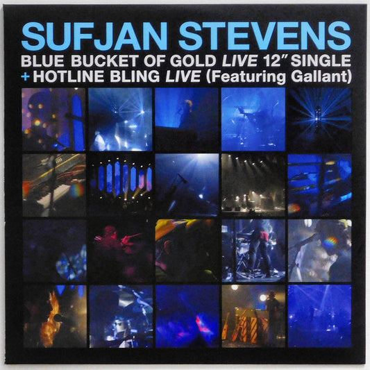 Sufjan Stevens - Blue Bucket Of Gold (Live) / Hotline Bling (Live) (12", Single, Blu)