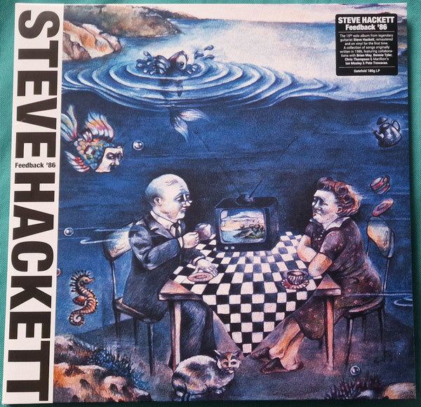 Steve Hackett - Feedback '86 (LP, Album, RE, RM, 180)