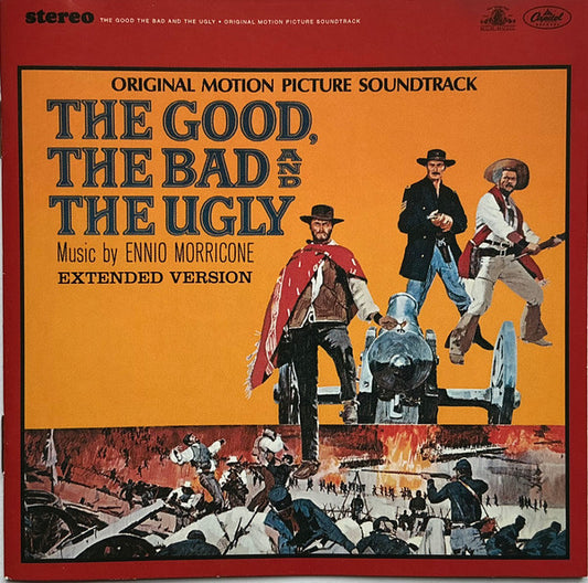 Ennio Morricone - The Good, The Bad And The Ugly (Original Motion Picture Soundtrack - Extended Version) (CD, Album, RE, RM, Med)